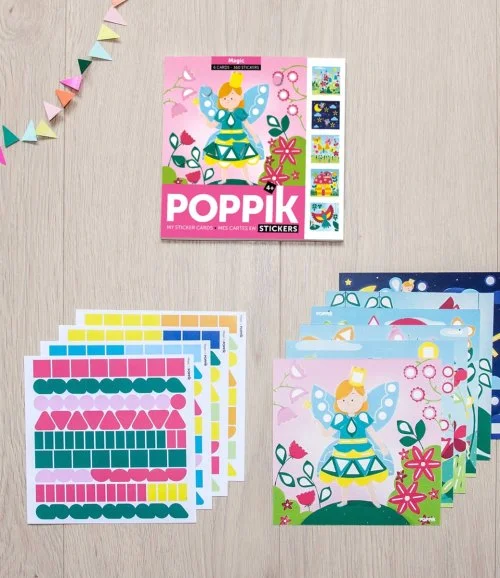 My Sticker Cards - Magic By Poppik