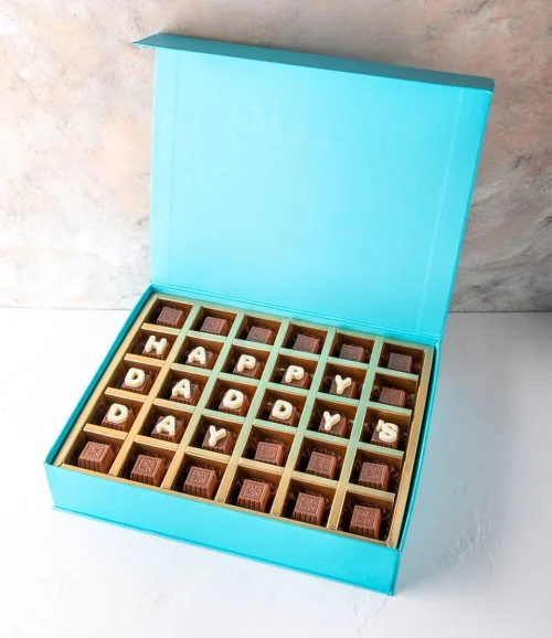 Fathers Day Customisable Chocolates by NJD