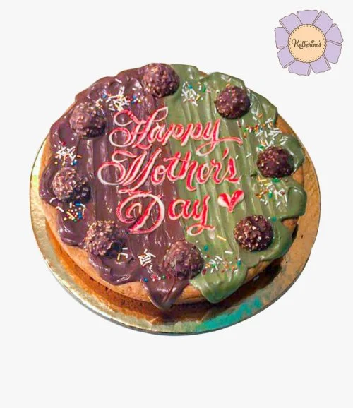 Nutella and Pistachio Mothers day Cookie cake