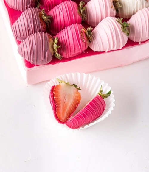 Ombre Strawberries by NJD