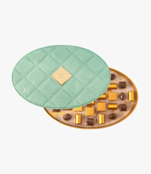 Oval Tiffany Luxury Box By Bostani  - Big