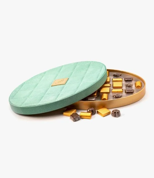 Oval Tiffany Luxury Box By Bostani  - Big