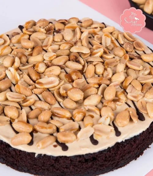 Peanut Butter Vegan Cake by Sugarmoo