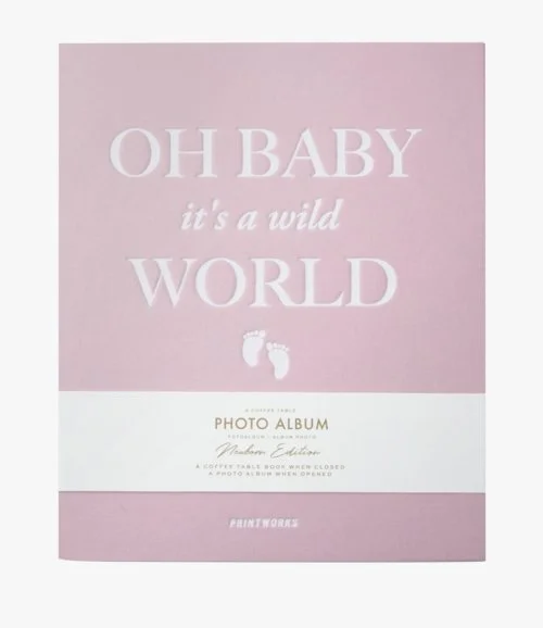 Photo Album - Baby It's A Wild World (pink)