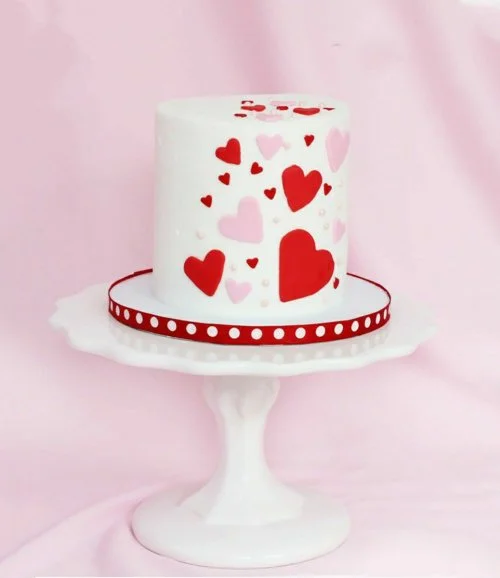Piky Heart Cake