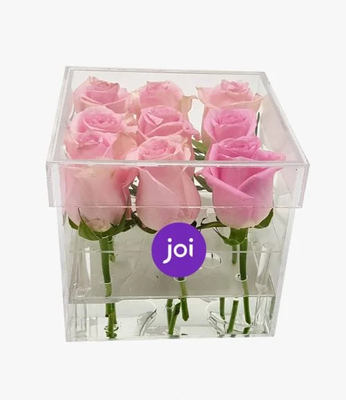 Pink Roses acrylic box (9)