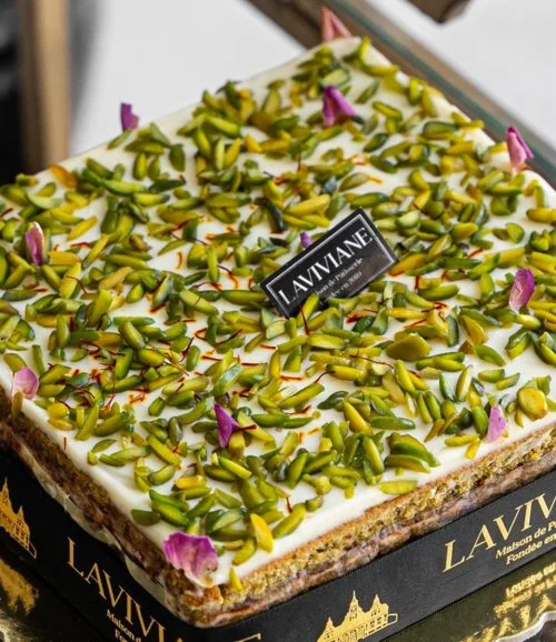 Pistacho Saffron Cake by Laviviane