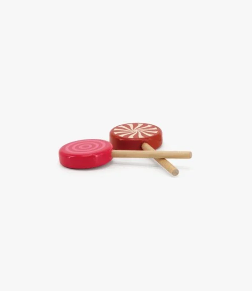 Play Food Lollipop Set (6pcs) By Viga