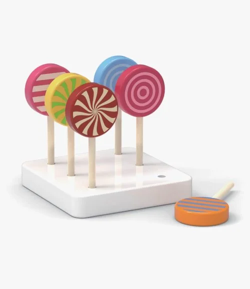 Play Food Lollipop Set (6pcs) By Viga