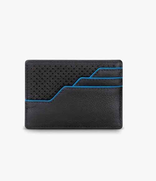 Police Poise Leather Credit Card Case for Men