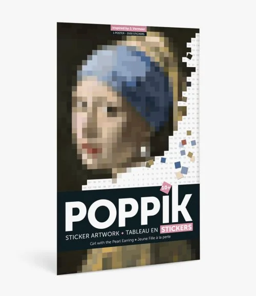Poster Art - Girl With The Pearl Earing By Poppik