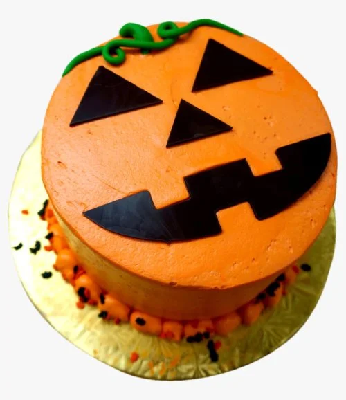 Pumpkin design cake 