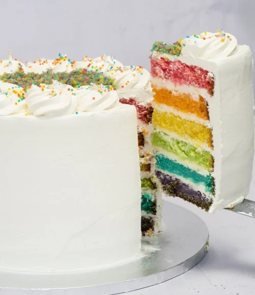 Rainbow Cake by Gossip Café