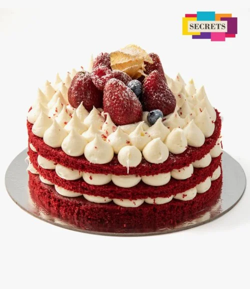 Red Velvet Naked Cake by Secrets 