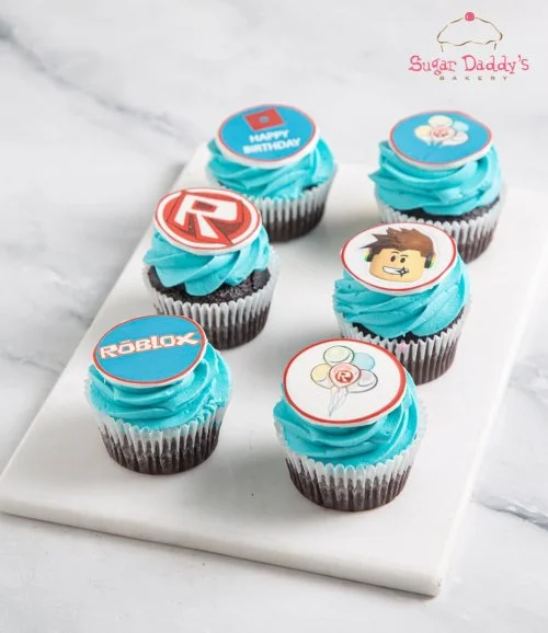 Roblox Blue Cupcakes By Sugar Daddy's Bakery 
