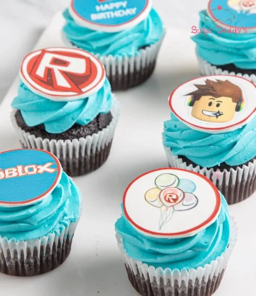 Roblox Blue Cupcakes By Sugar Daddy's Bakery 