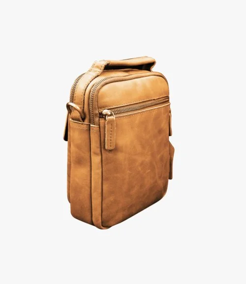 Rovatti Side Bag Due Light Brown