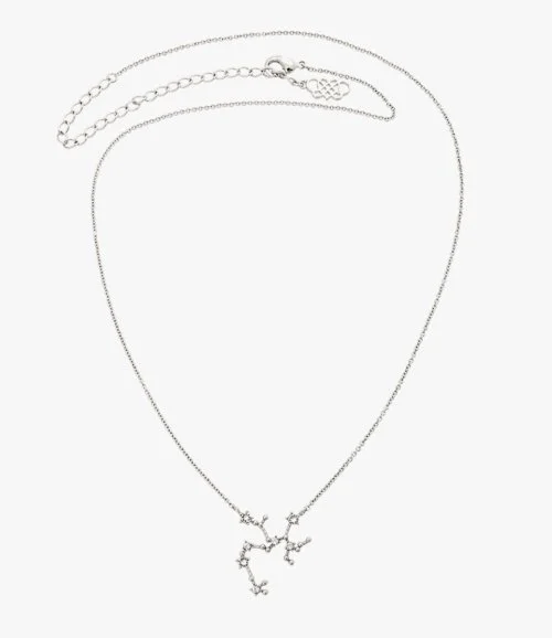 Sagittarius Star Sign Necklace - Silver By Lily & Rose