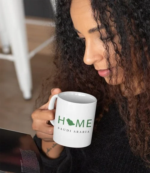 Saudi Arabia Mug With Home Logo