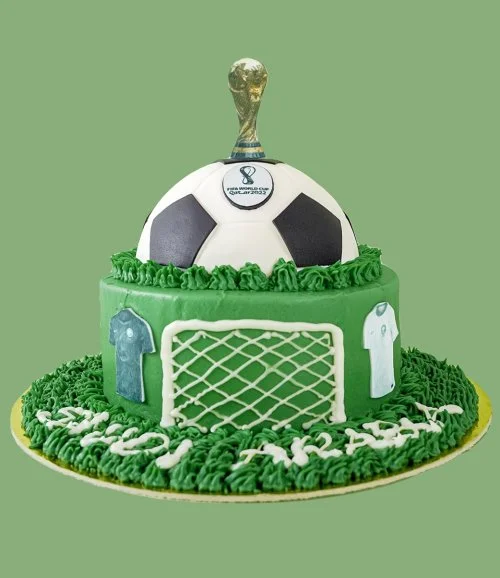 Saudi National Team Cake from Hellen's