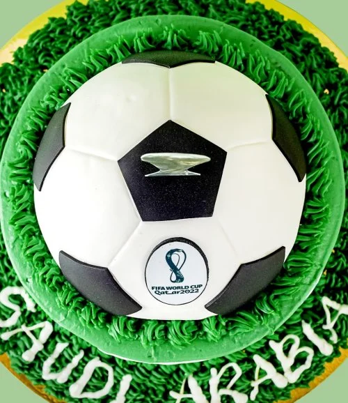Saudi National Team Cake from Hellen's