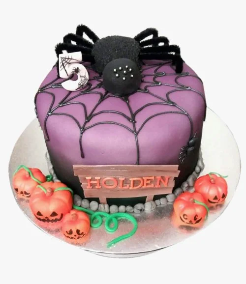  Purple spider cake