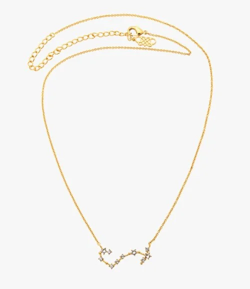 Scorpio Star Sign Necklace - Gold By Lily & Rose