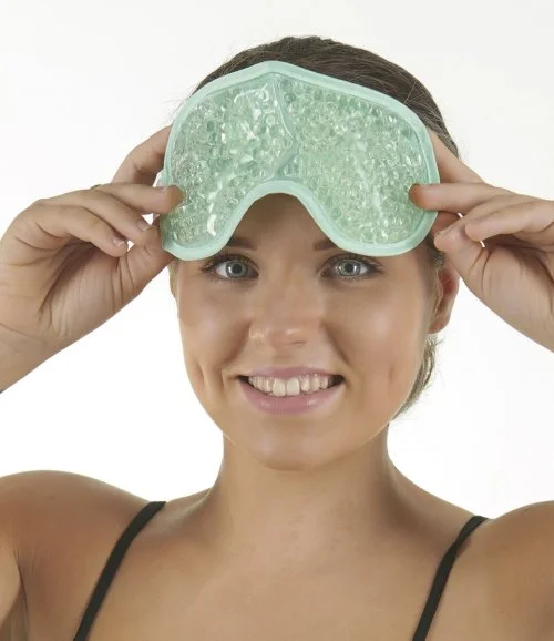 Sea Foam - Essentials Gel Cooling Eye Mask By Aroma Home