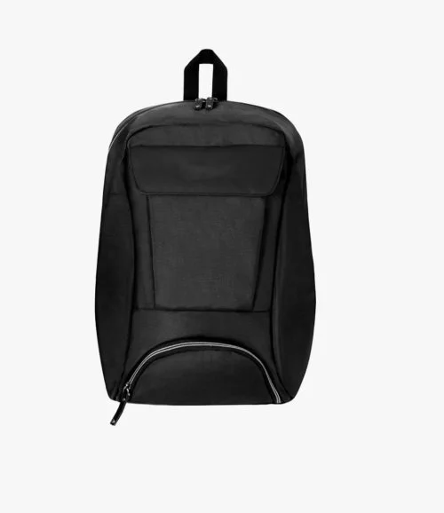 Shobac Santhome 18" Laptop Backpack Black by Jasani