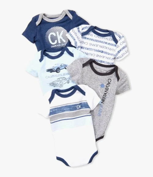  طقم ملابس أطفال 5 قطع من Calvin Klein 