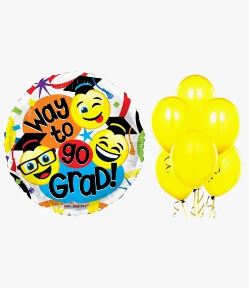 Way to go Grad Balloon Bundle