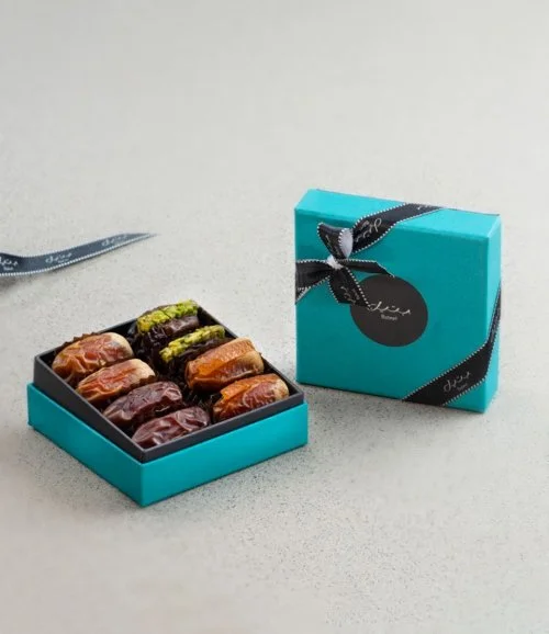 Spring Dates Box Turquoise Small