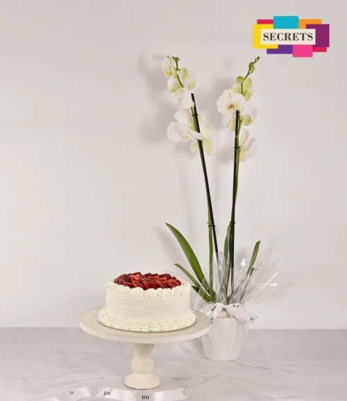Strawberry Cake & Orchids Bundle by Secrets