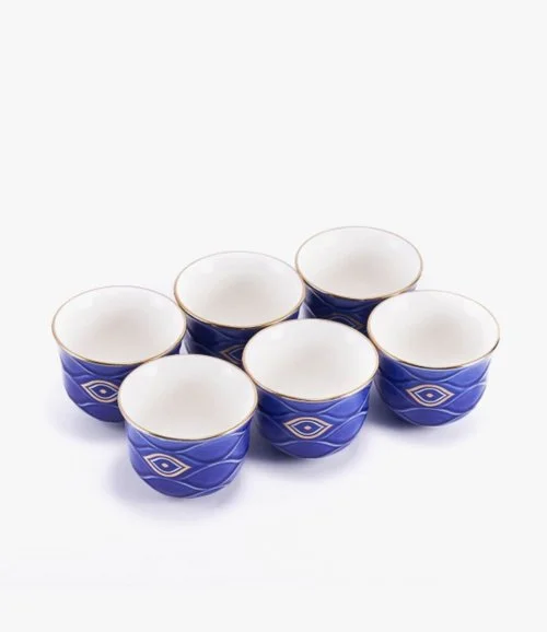 Tea Set - Nazar - Dark Blue