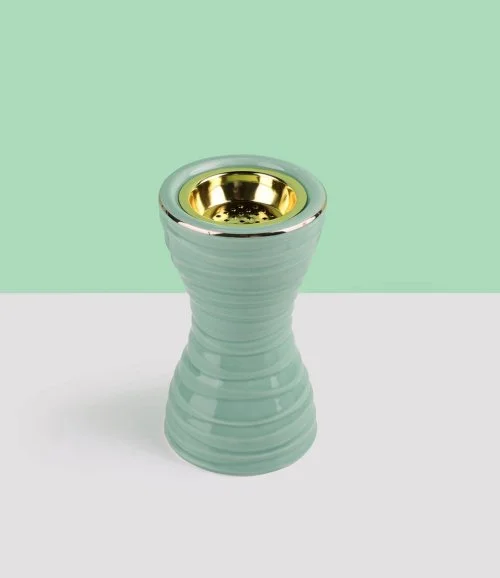 Teal - Porcelain Incense Burner From Harmony