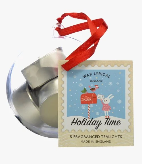 Tealights Bauble Holiday Time by Wax Lyrical