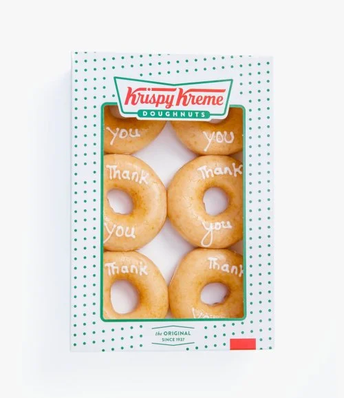 'Thank You' Box By Krispy Kreme