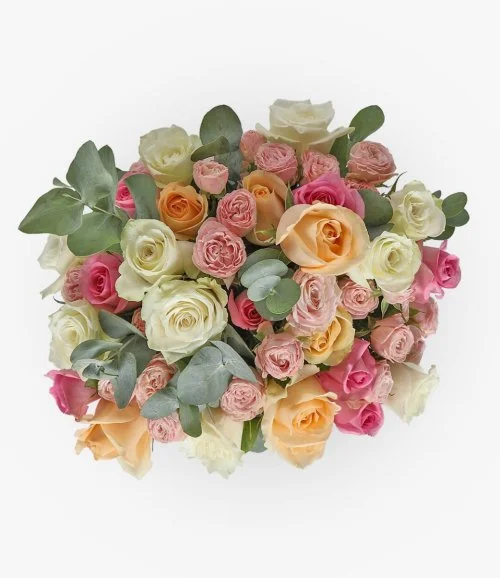 The Bride-to-Be Roses Arrangement