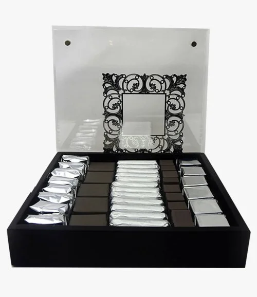 The Essentials -  Medium Silver Assorted Luxury Chocolate Gift 