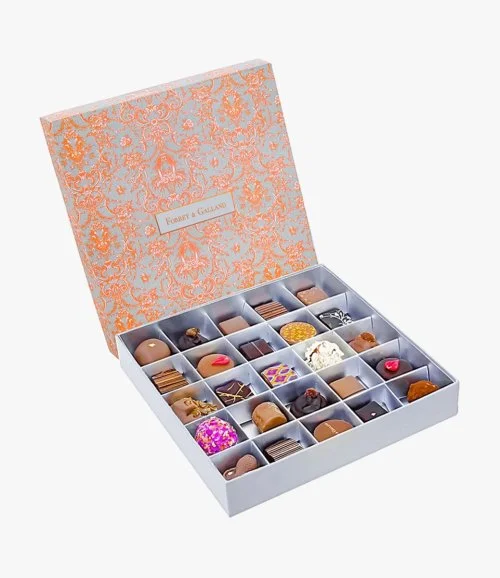 Toile de Jouy 25pcs Chocolate Box by Forrey & Galland