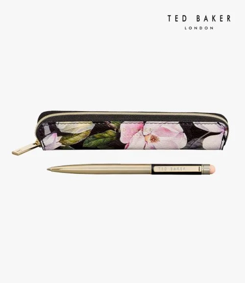 قلم لشاشات اللمس أوبال بلاك مع حافظة من تيد بيكر