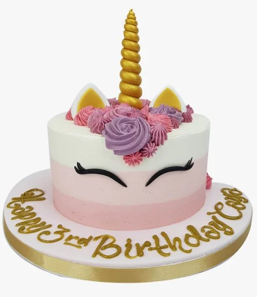 Unicorn Buttercream Cake By Cake Social