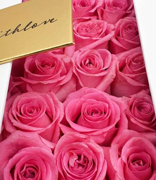 With Love Pink Roses