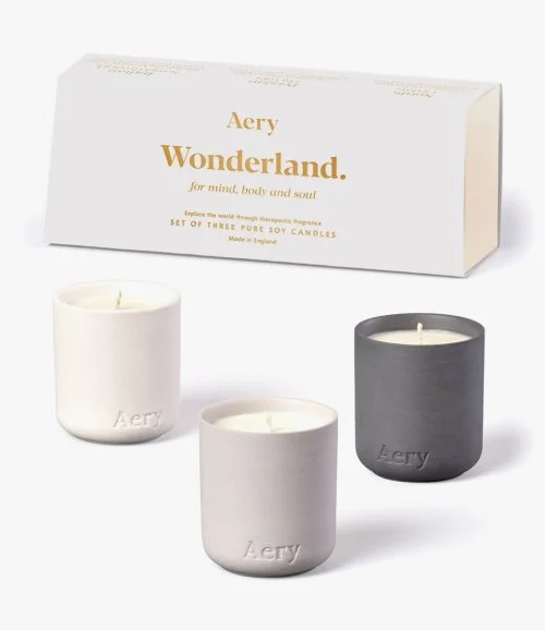 Wonderland Candle Gift Set (Nordic, Indian, & Persian Thyme)