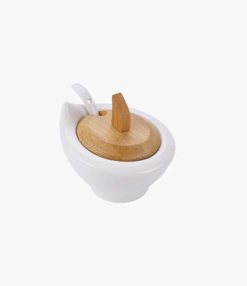Wooden Sugar Container by Black Cherry