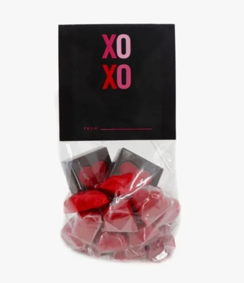 Xoxo Valentine Chocolate Bag 300g by Le Chocolatier Dubai