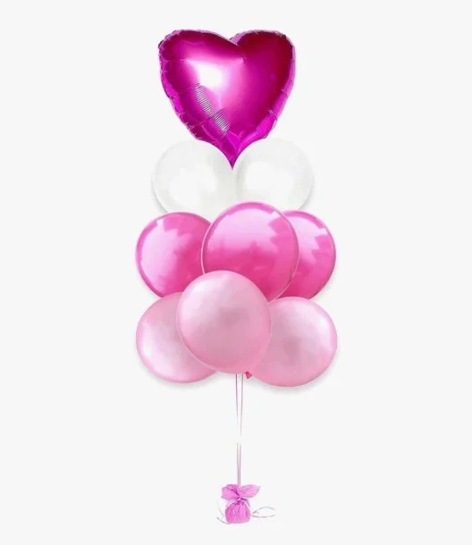 Pink Love Balloons 