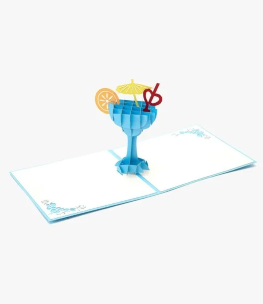 Cocktail / Mocktail 3D Pop up Abra Cards