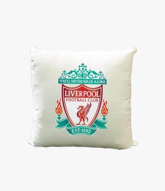 White Liverpool Pillow Case