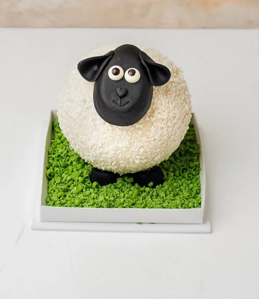 3D White Smash Sheep by NJD